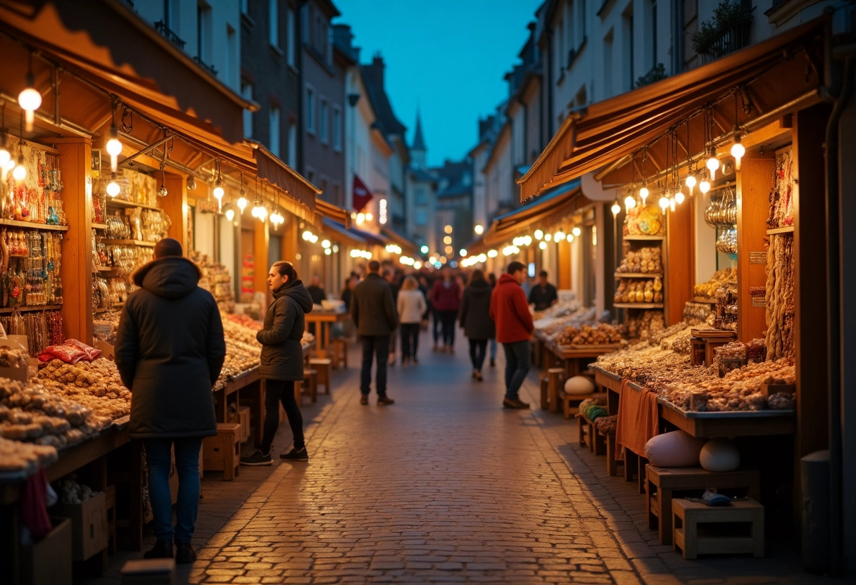 marché nocturne landes