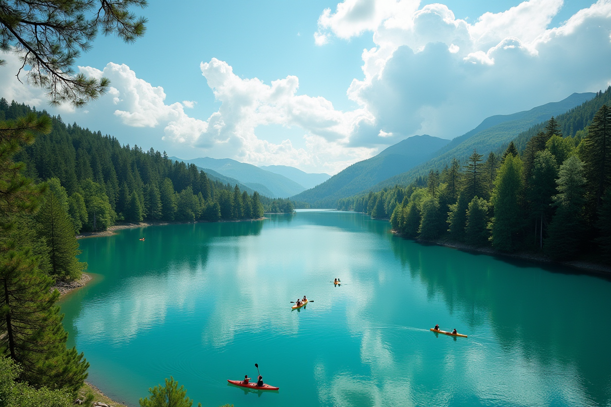 lac naturel