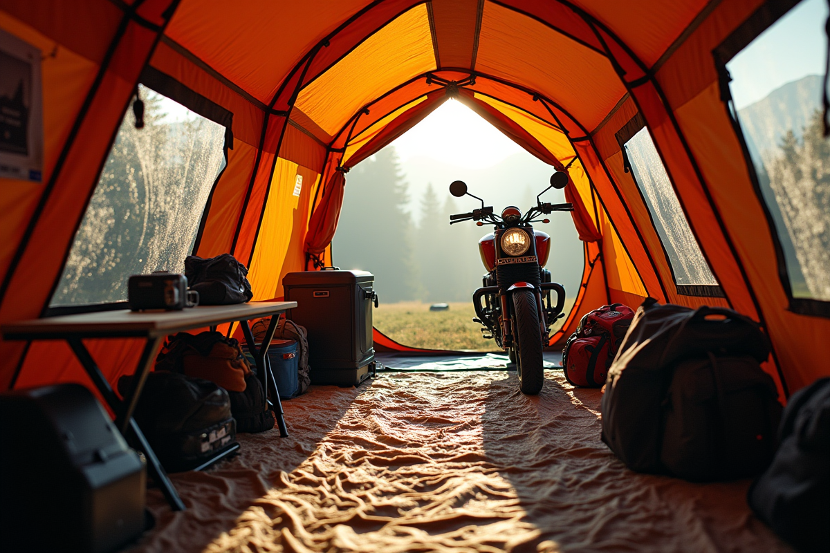 tente moto