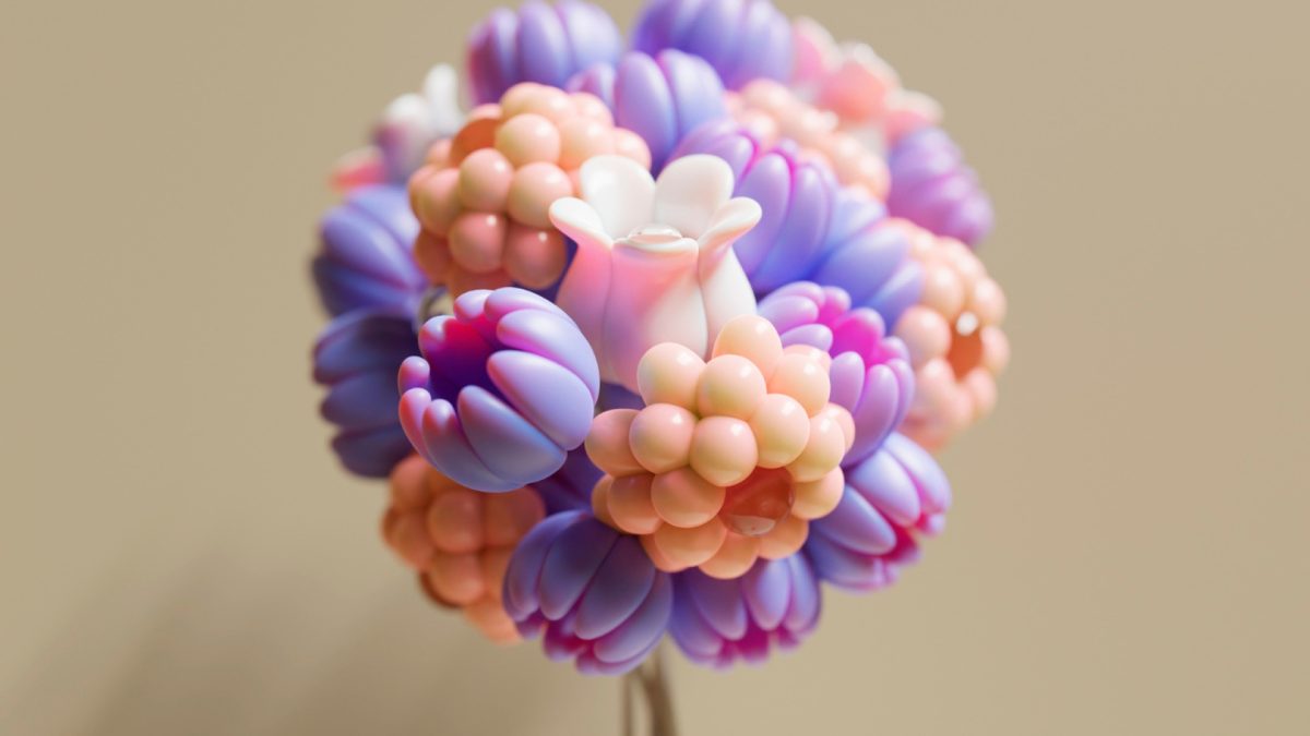 Intégrez des fleurs en céramique dans l'aménagement funéraire