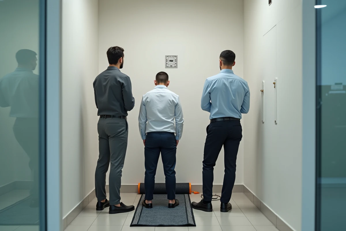 Salle de prière aménagée dans une entreprise à Tremblay-en-France pour les employés musulmans